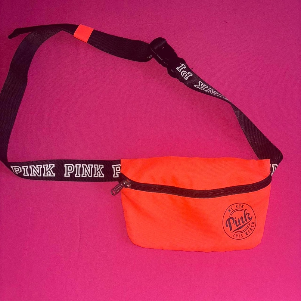 Victoria's Secret Pink Orange Fanny Pack